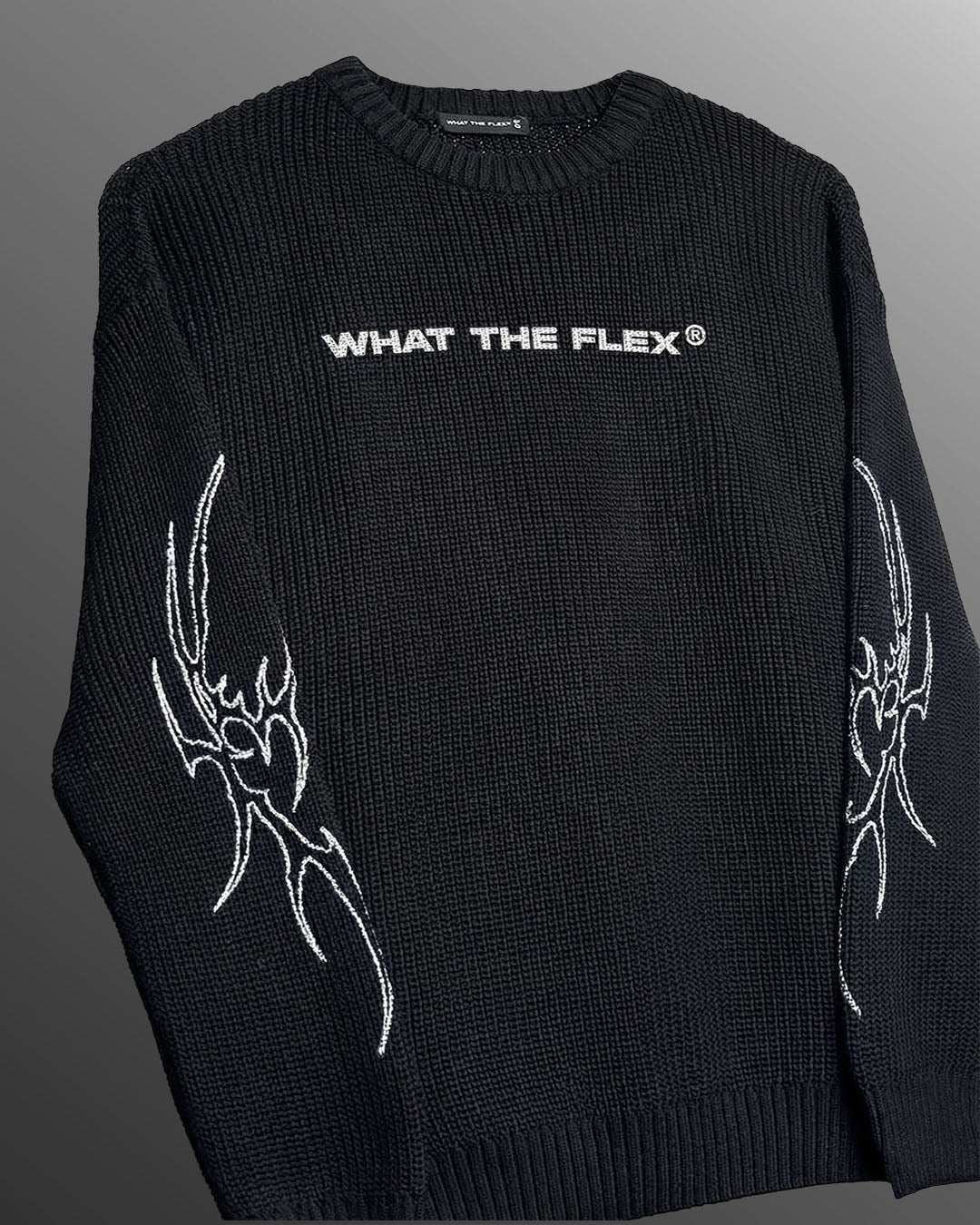 Night Born Full Sleeves Knit T-Shirt