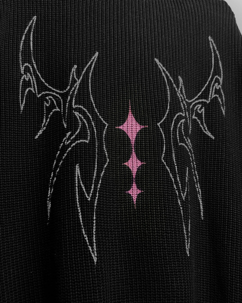 Night Born Full Sleeves Knit T-Shirt