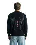 Night Born Full Sleeves Knit T-Shirt