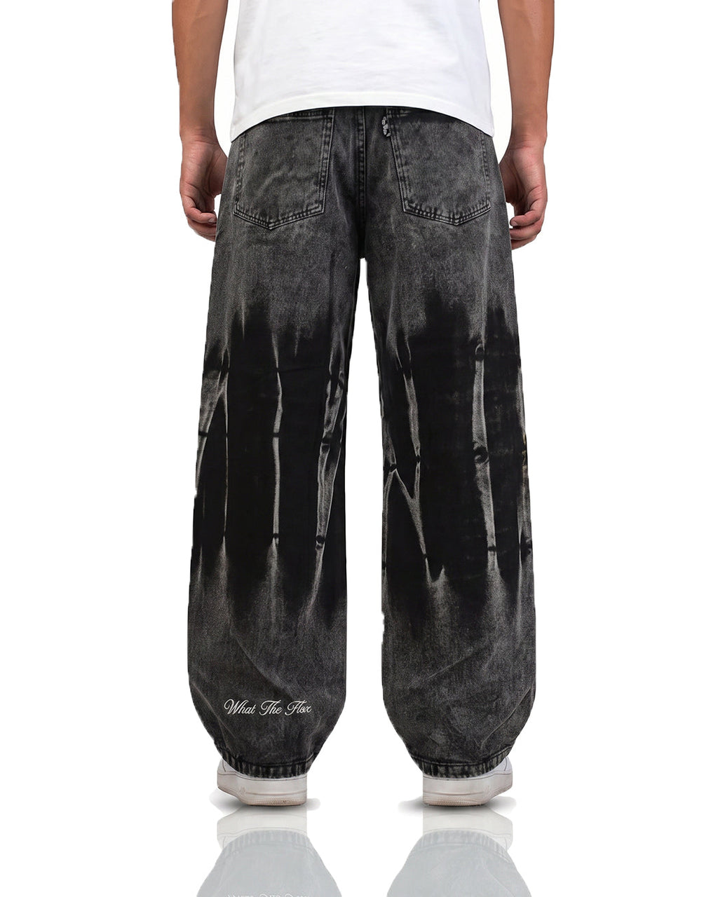 Nightmare Grey Baggy Jeans