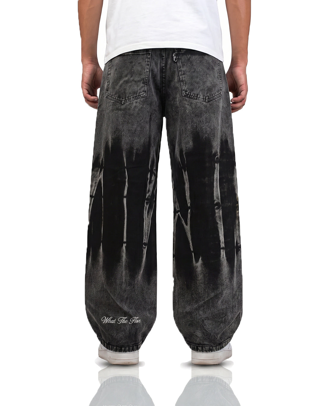 Nightmare Grey Baggy Jeans