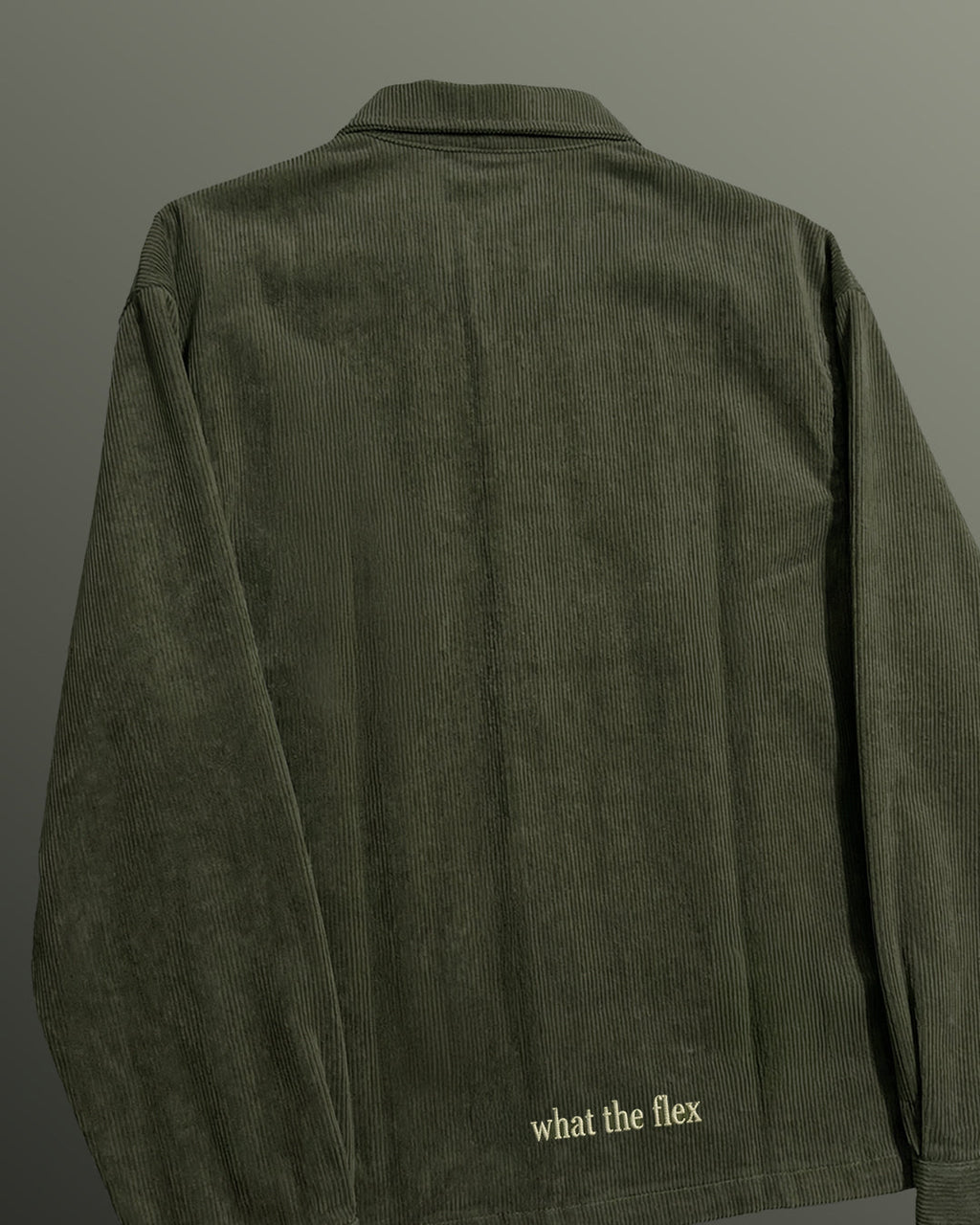 Olive Corduroy Shirt