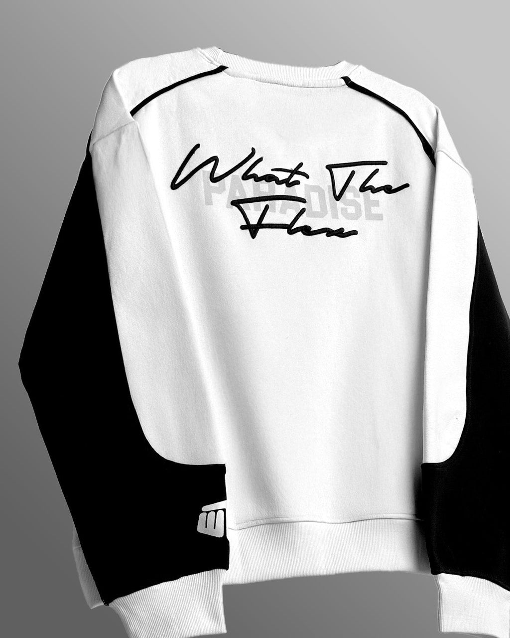 Paradise Oversized White Sweatshirt