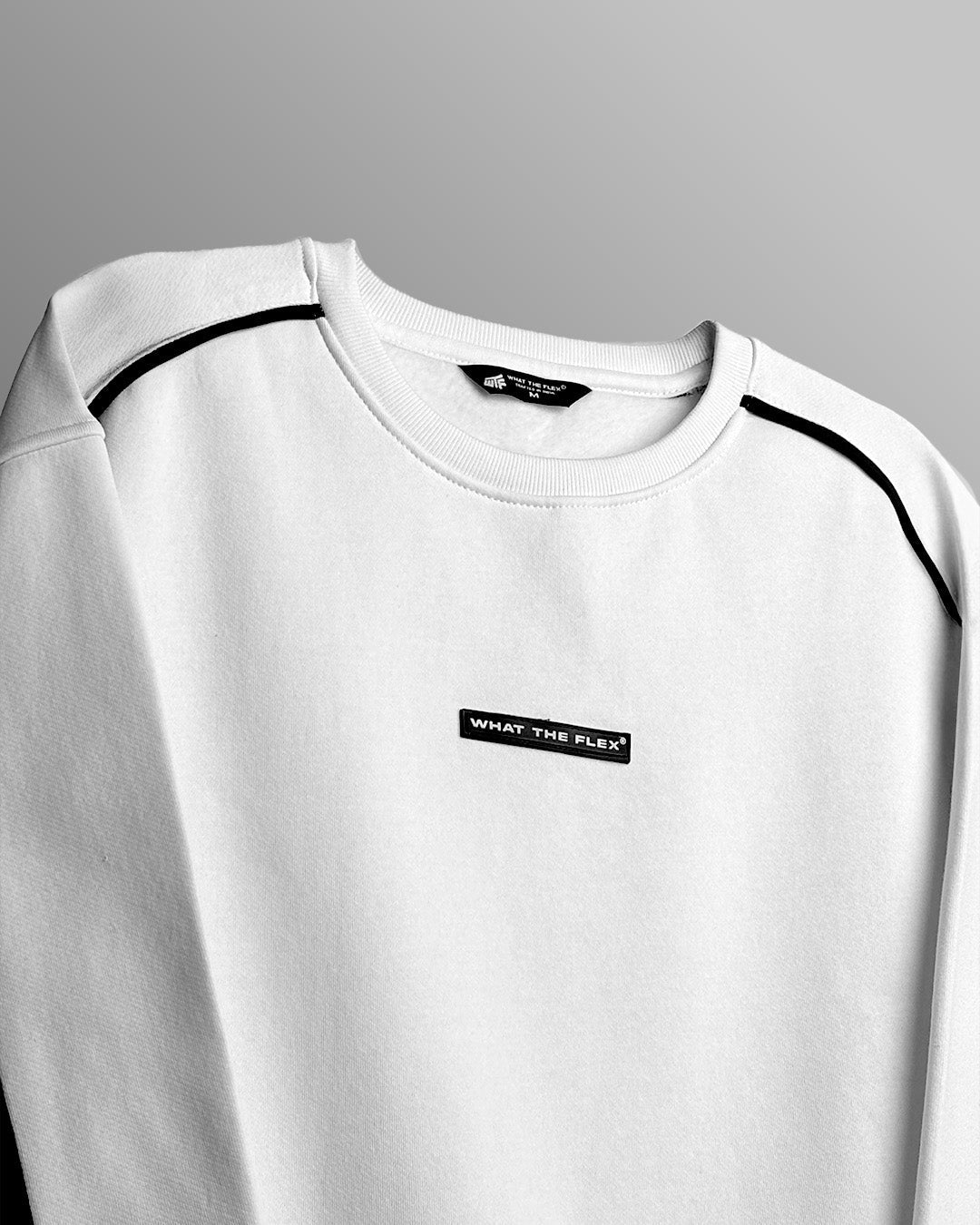 Paradise Oversized White Sweatshirt