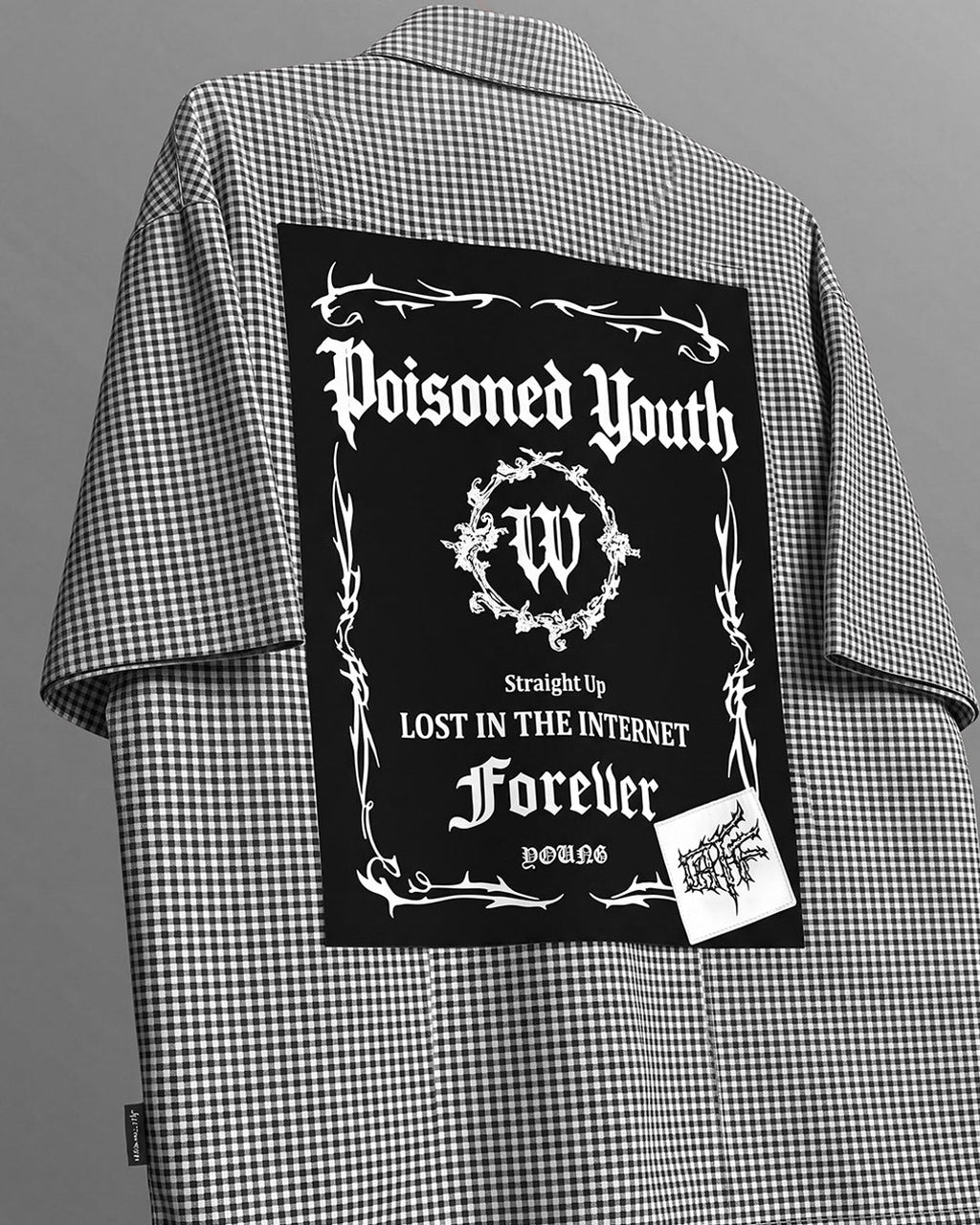 Poisoned Youth Fusion Checks Half Shirt