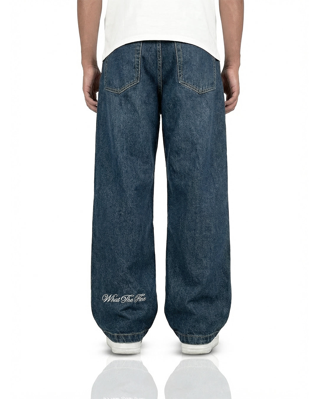 Phantom Blue Baggy Jeans