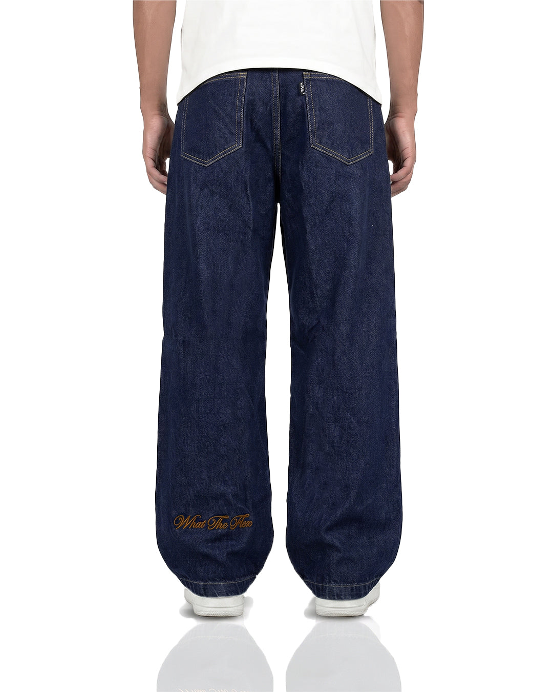 Raw Indigo Baggy Jeans