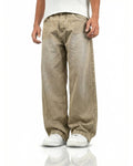 Rust Olive Baggy Jeans