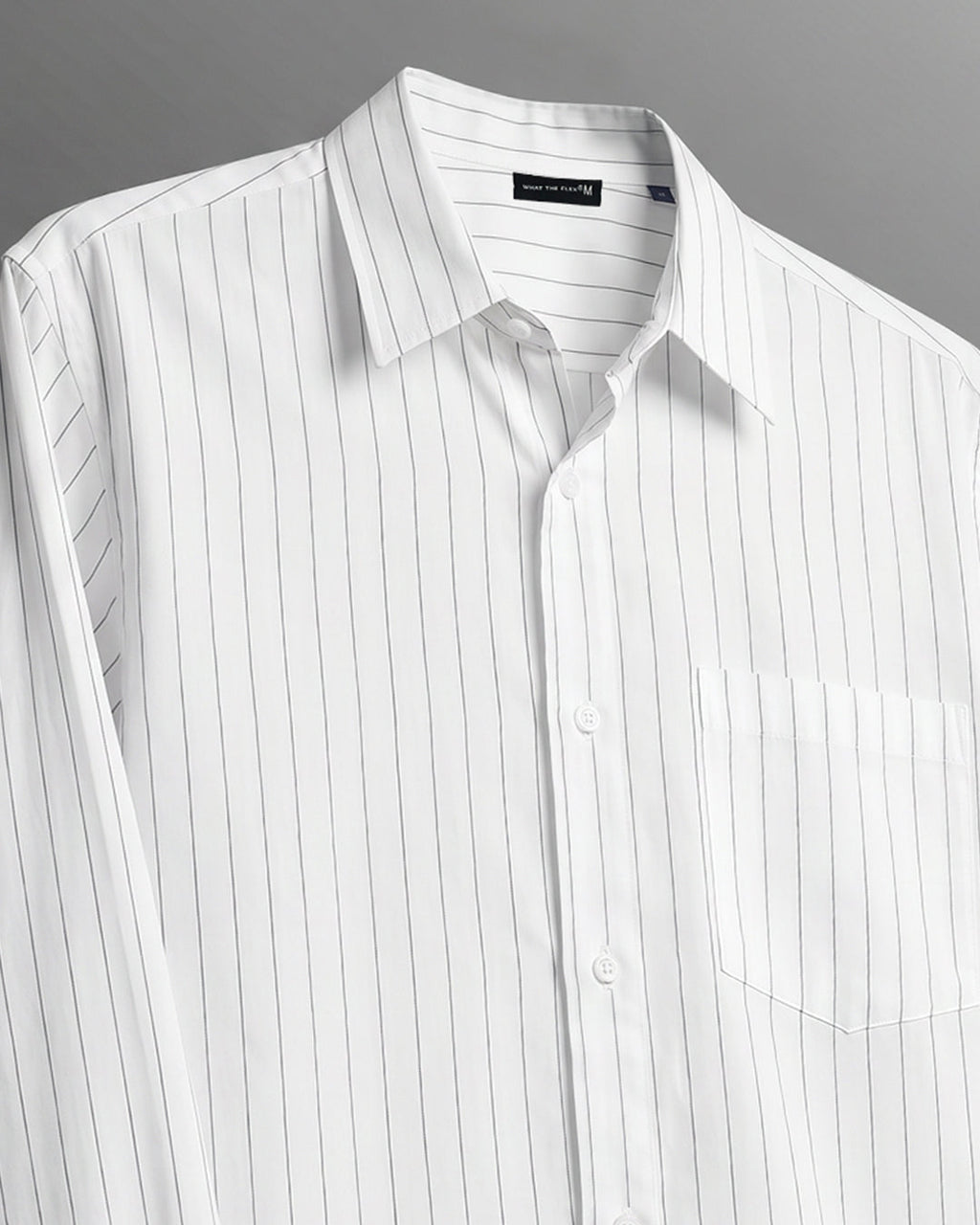 Shiruka Linen Striped Shirt