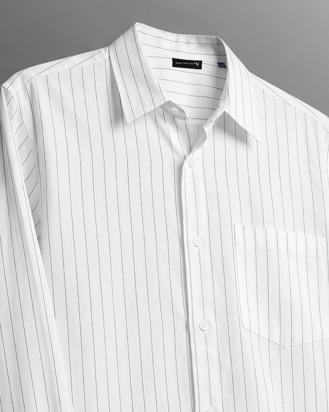 Shiruka Linen Striped Shirt