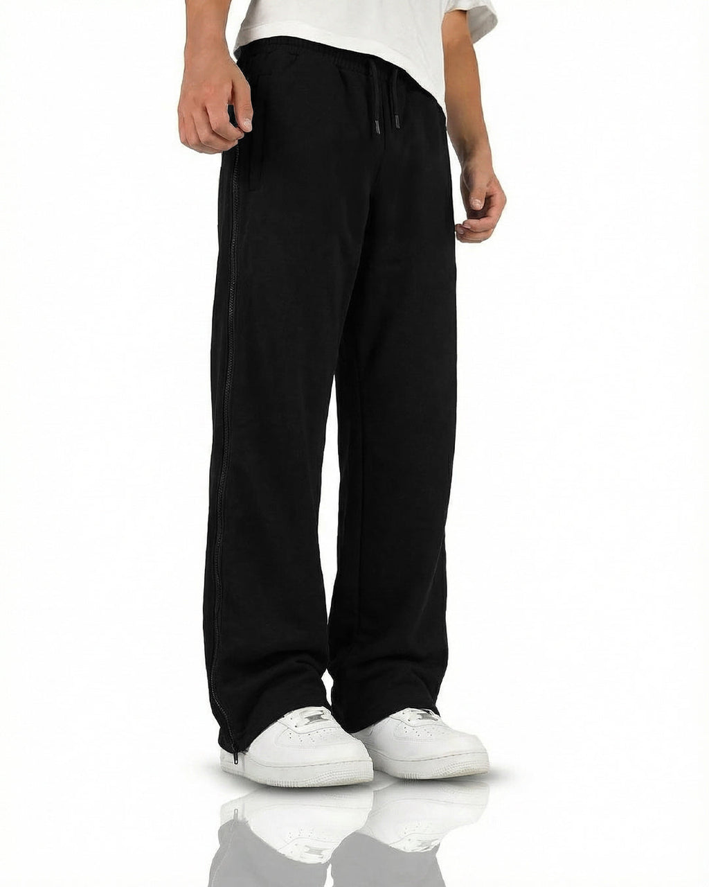 Still Friends Full Zip Cotton Pants