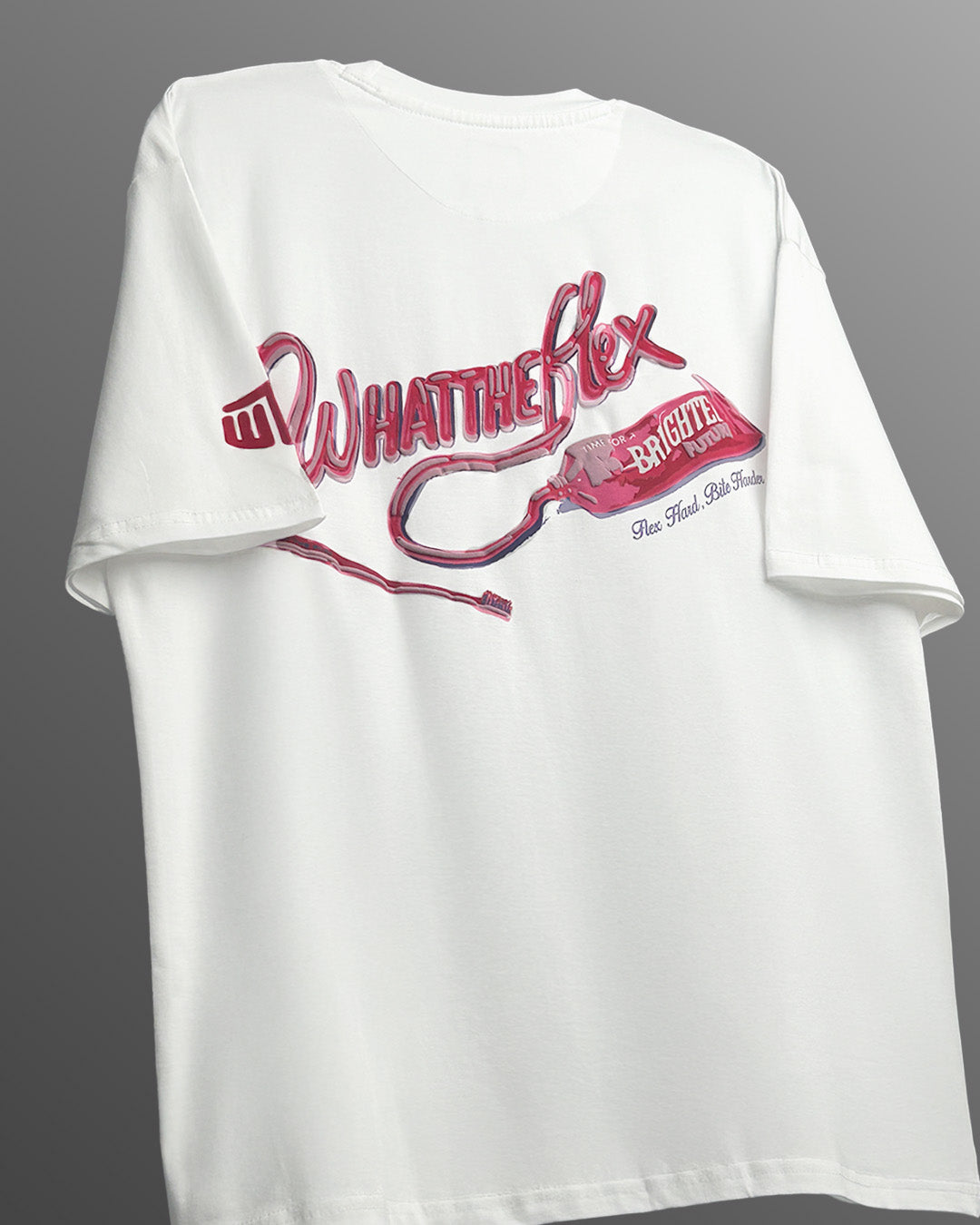 Too Fresh Oversized White T-shirt