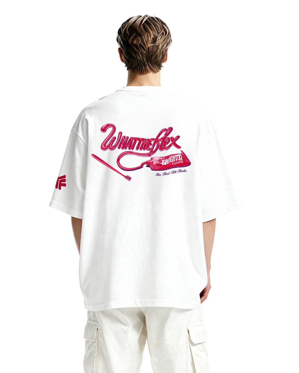 Too Fresh Oversized White T-shirt
