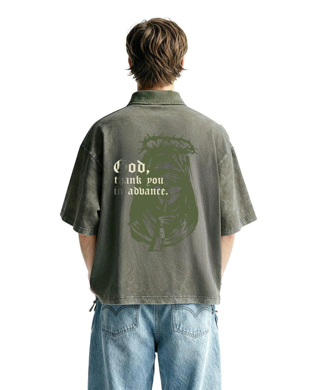 Thank God Polo T-shirt