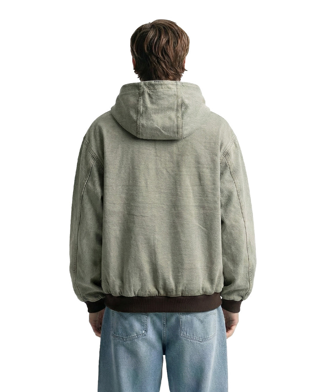 Unbound Denim Zipper Hoodie