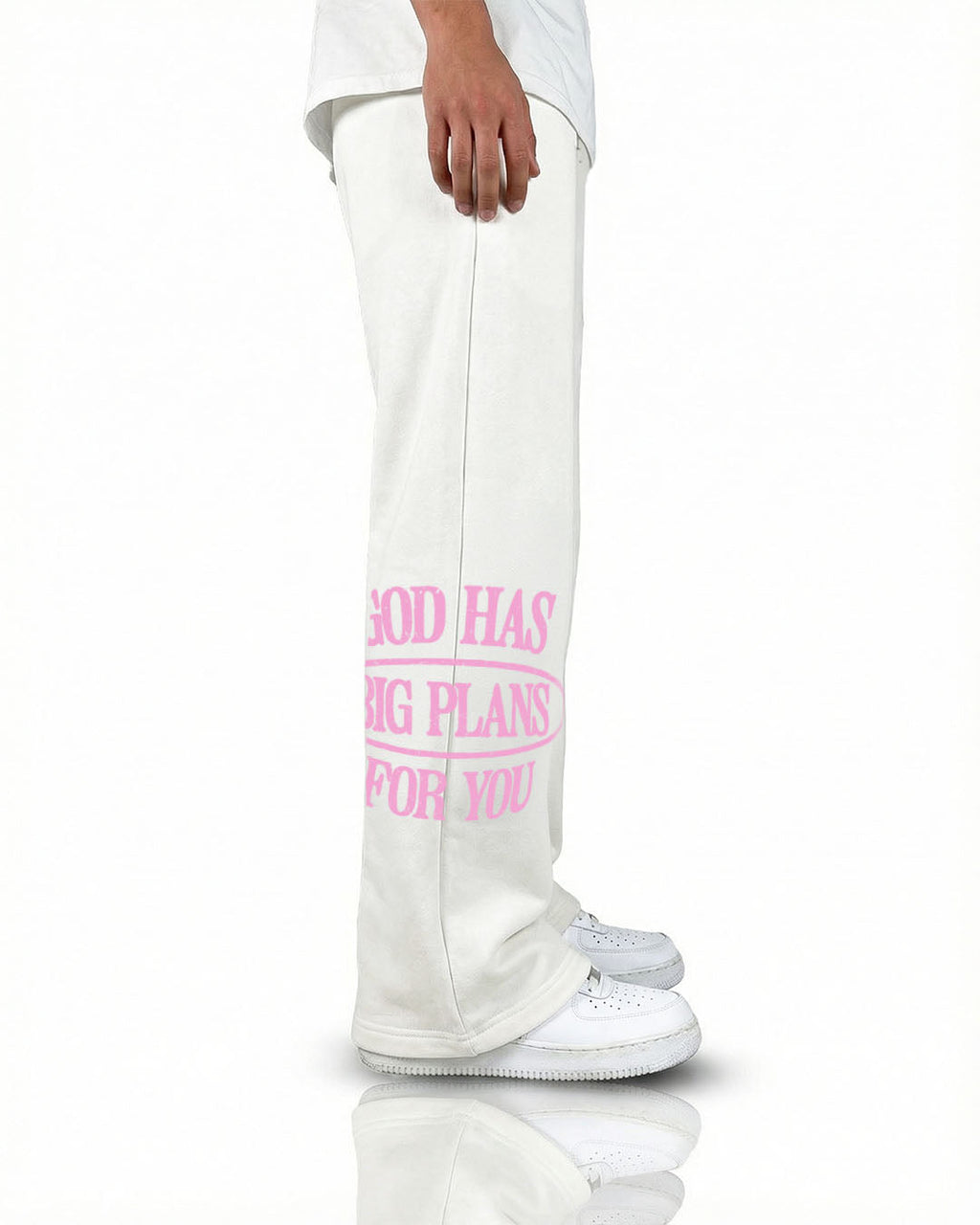 Trust God Cotton Pants