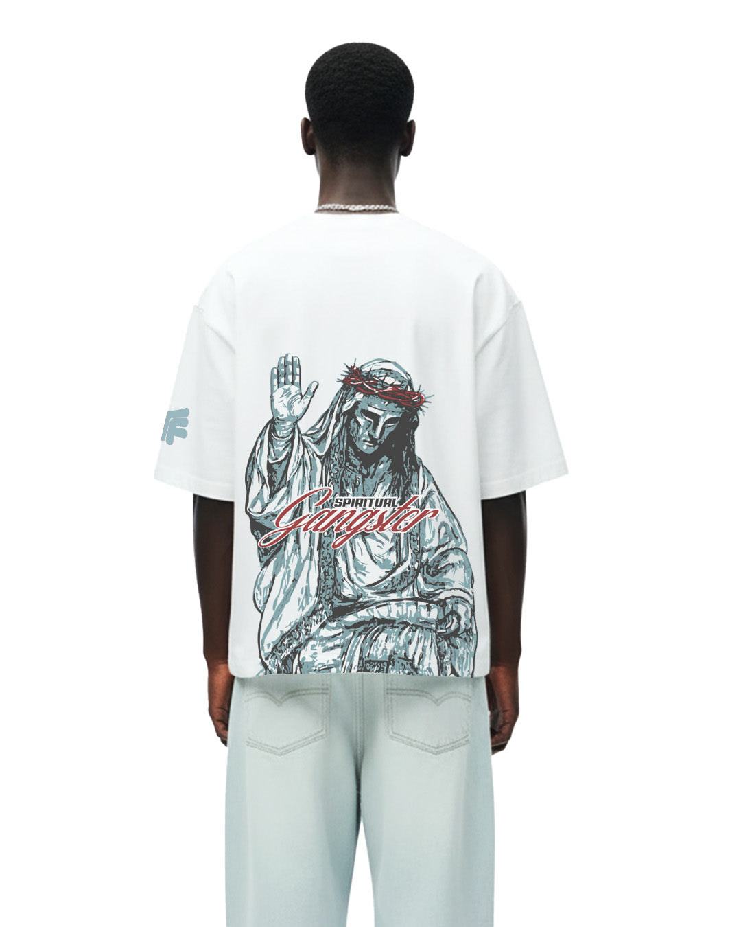 Spiritual Gangster Heavyweight White T-shirt
