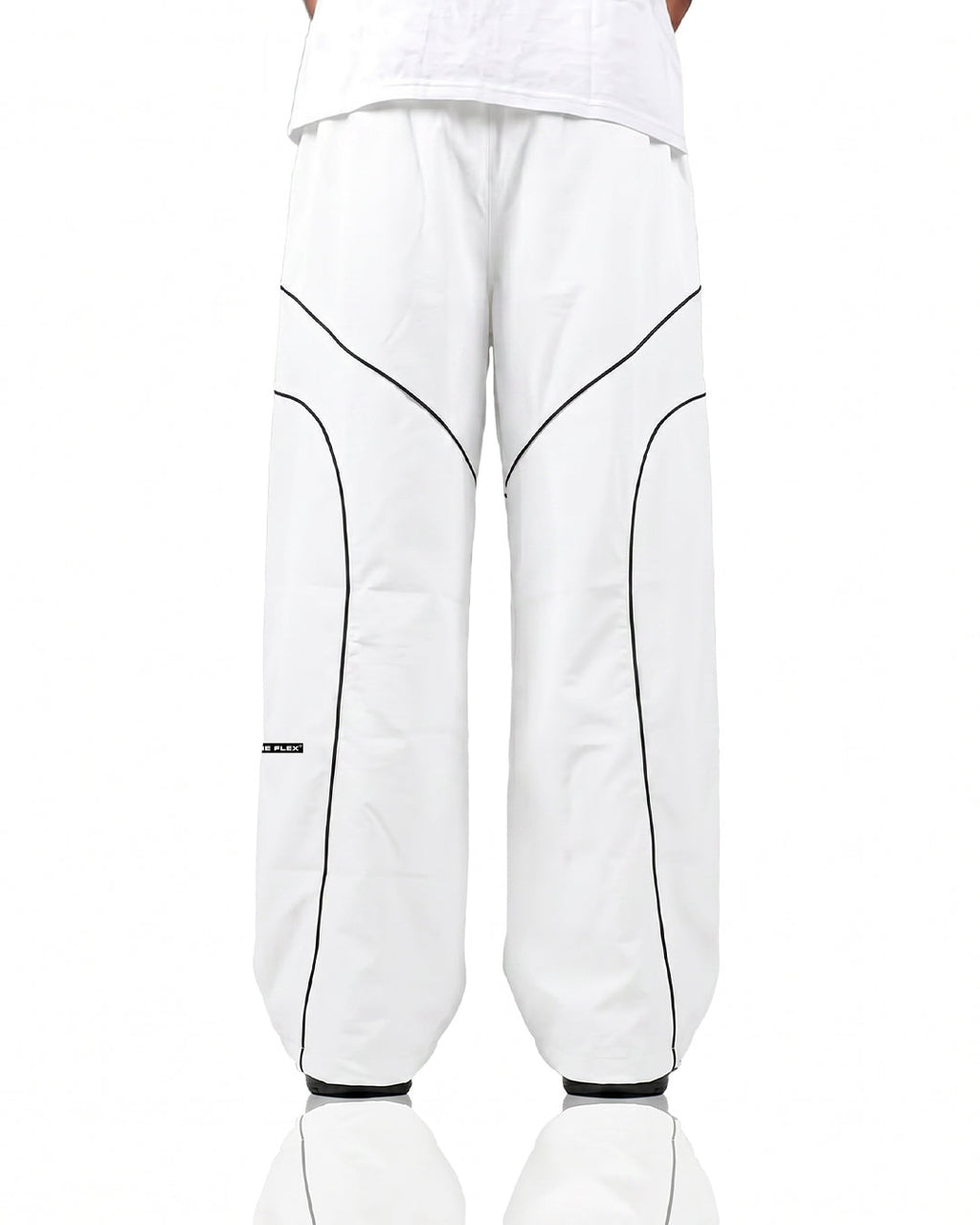 Baseline White Parachute Pants