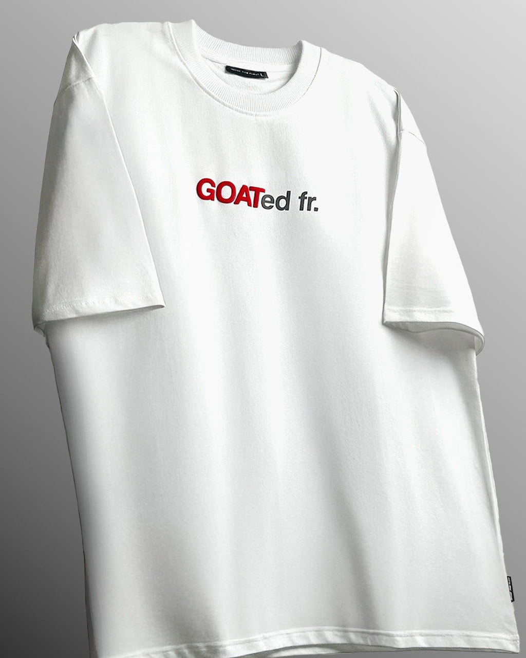 Goat Overnight Heavyweight White T-shirt