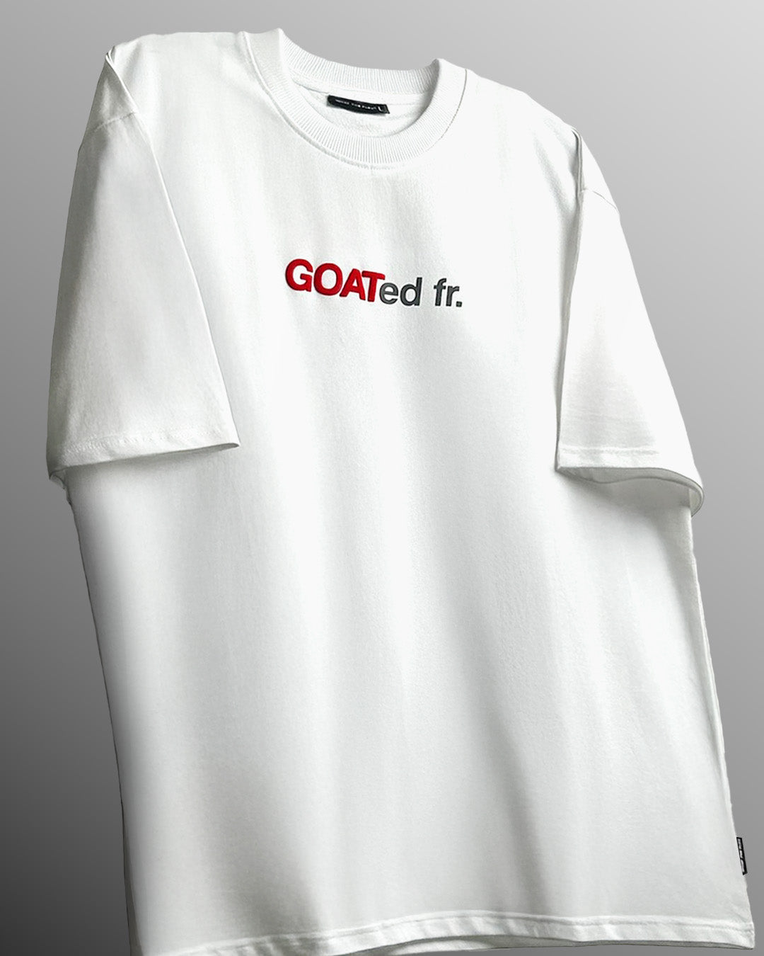 Goat Overnight Heavyweight White T-shirt