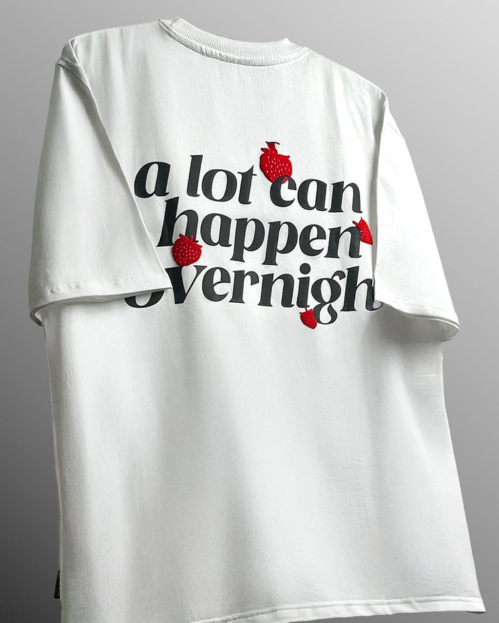 Goat Overnight Heavyweight White T-shirt