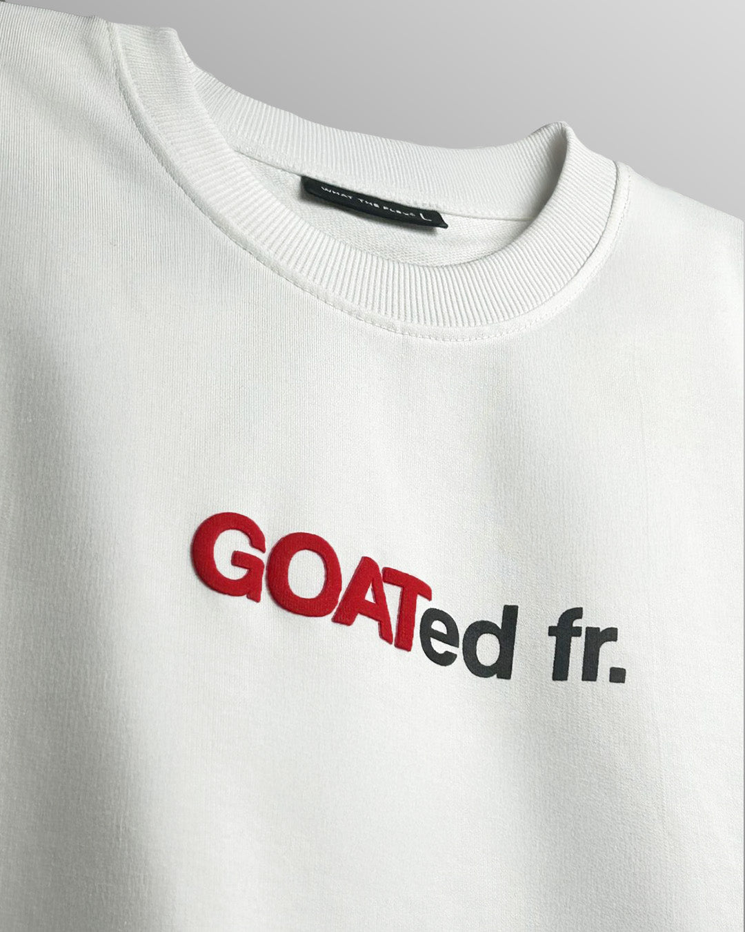 Goat Overnight Heavyweight White T-shirt