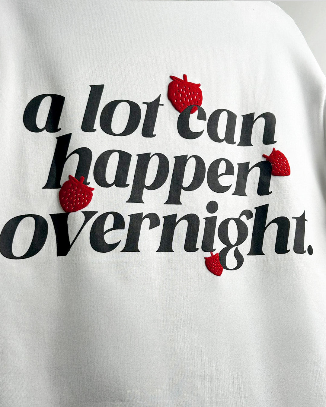 Goat Overnight Heavyweight White T-shirt
