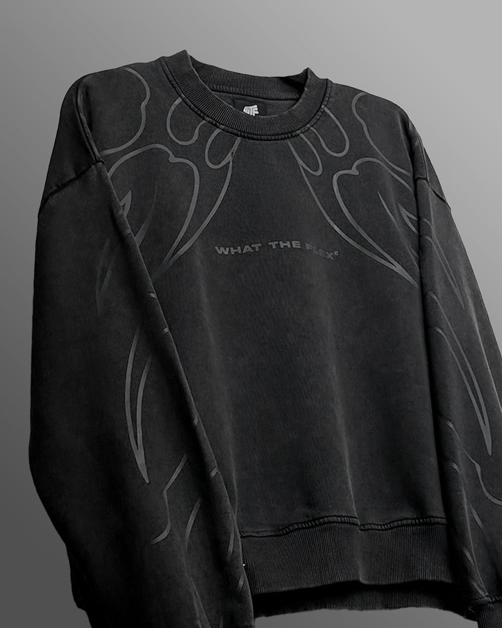 Wild Fire Acid Wash Sweatshirt