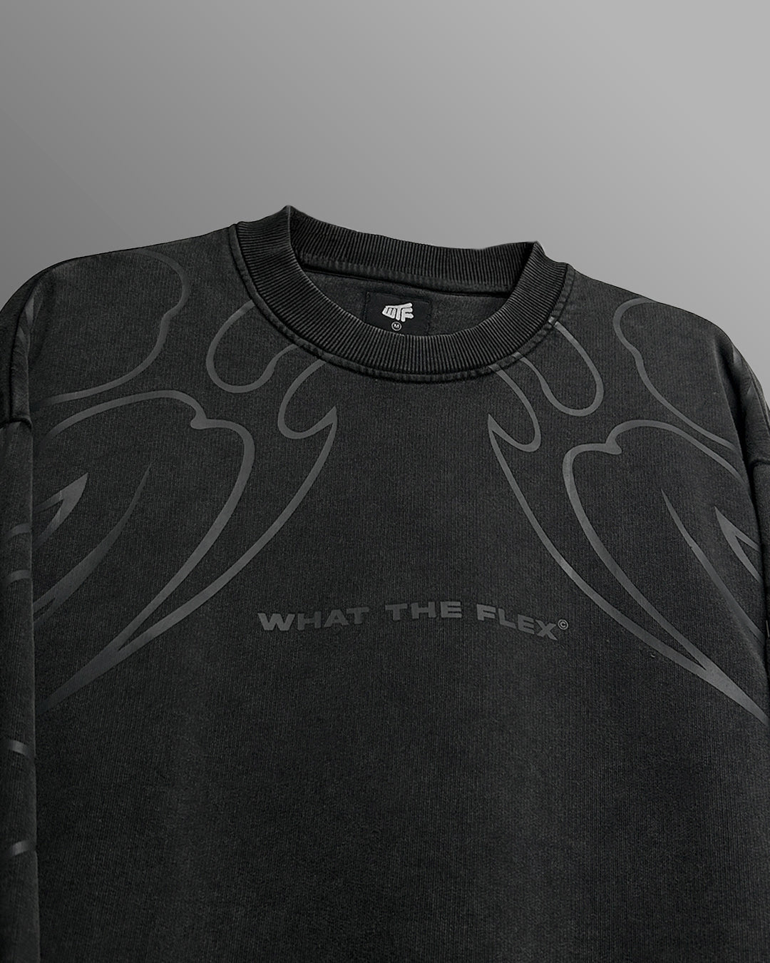Wild Fire Acid Wash Sweatshirt