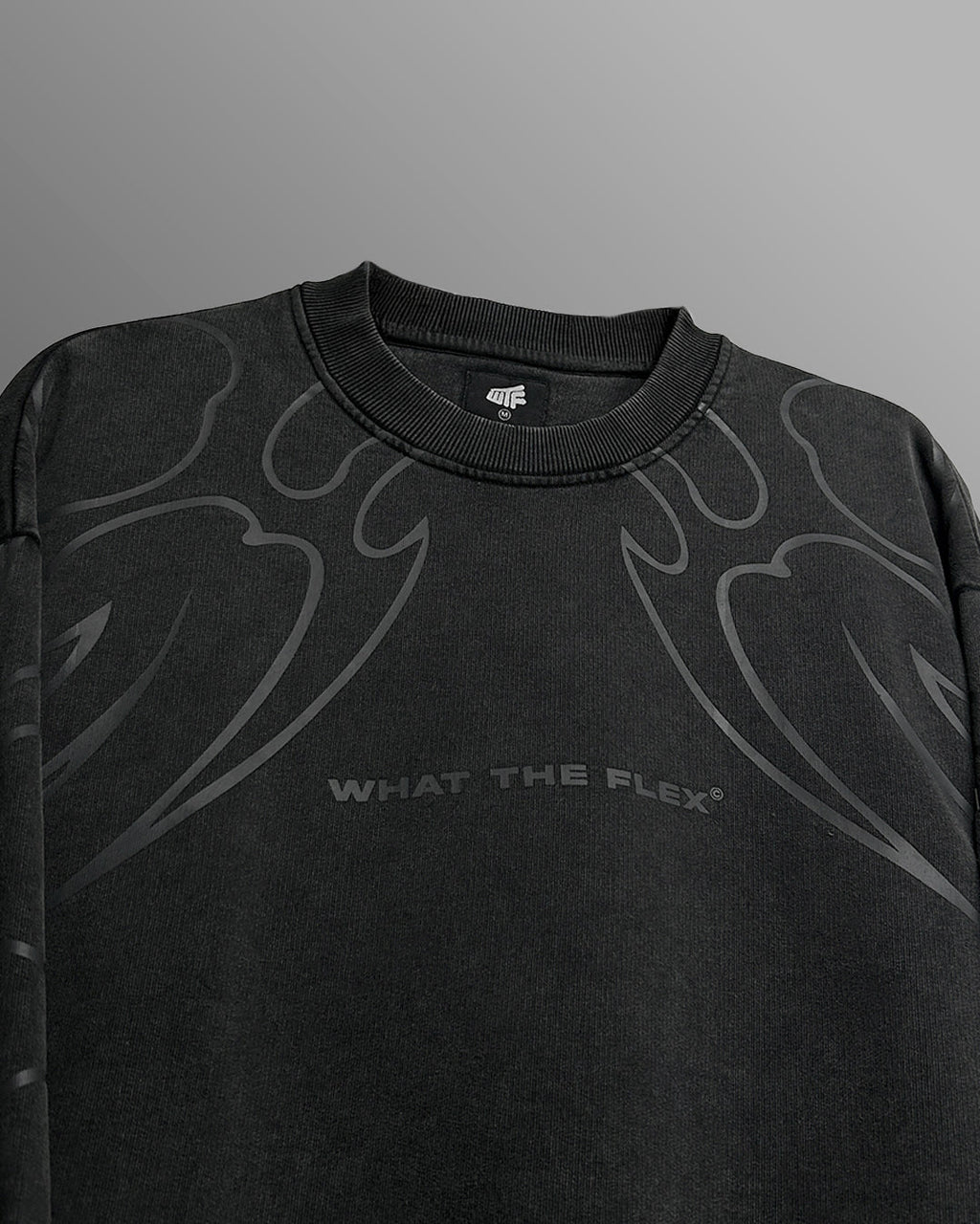 Wild Fire Acid Wash Sweatshirt