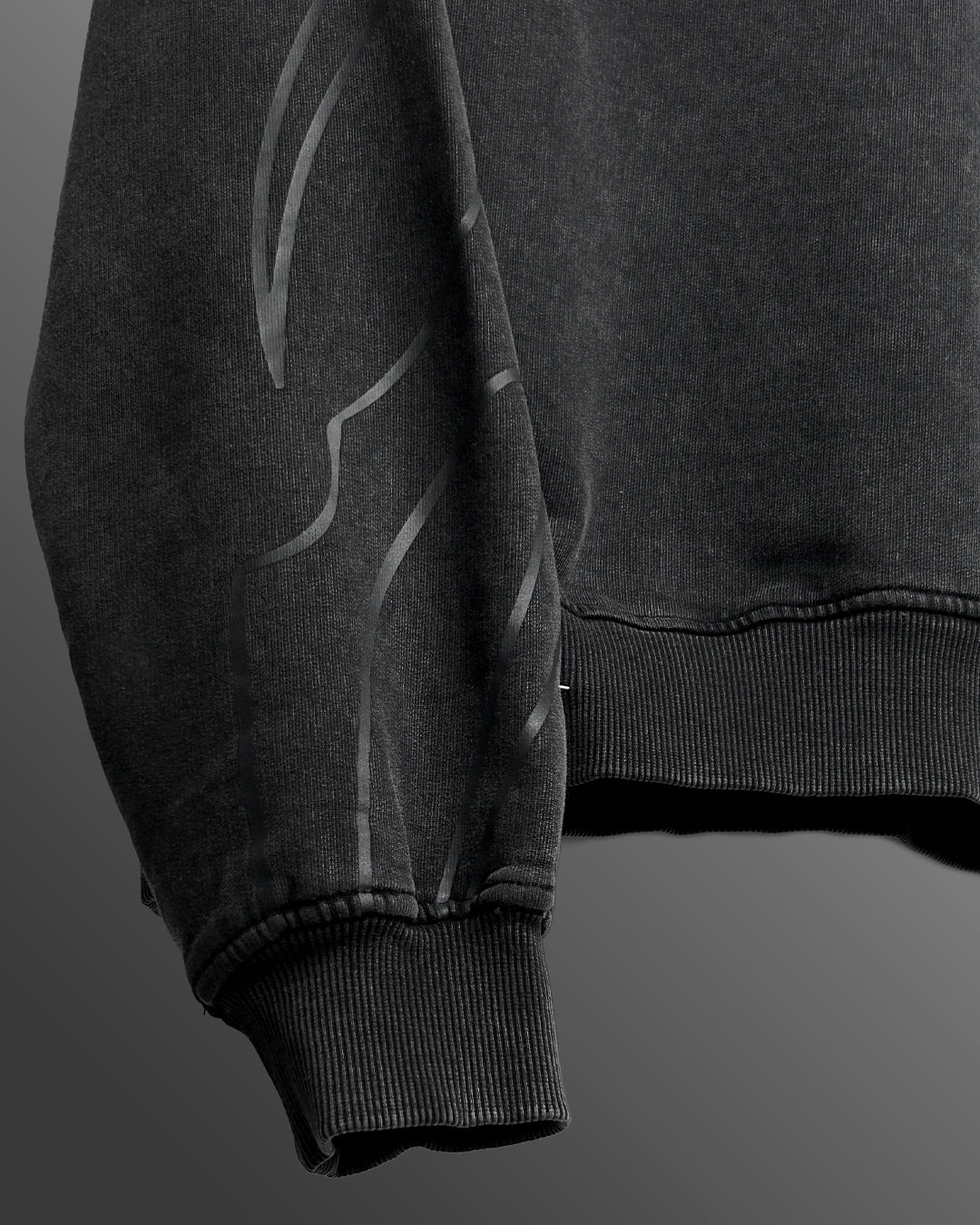 Wild Fire Acid Wash Sweatshirt