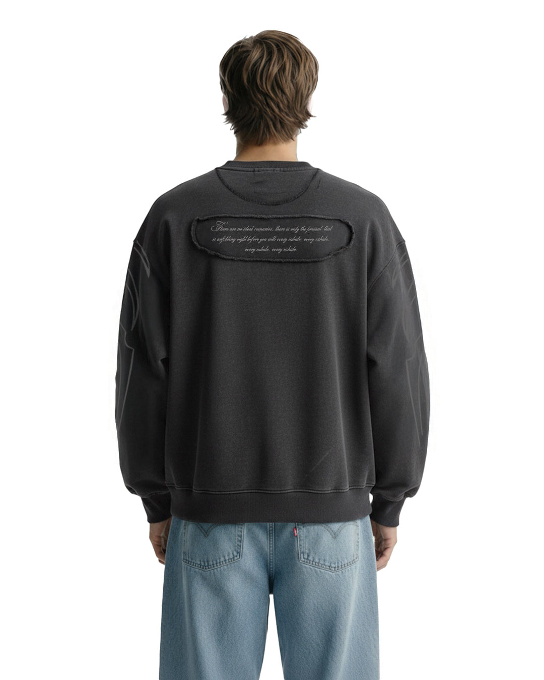 Wild Fire Acid Wash Sweatshirt