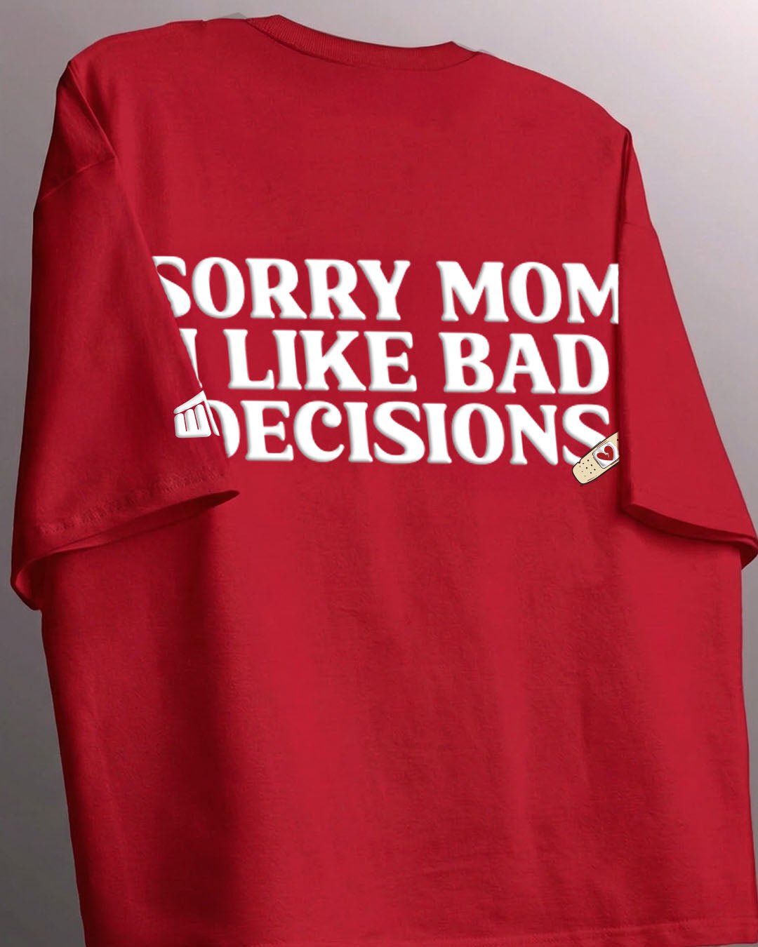 Bad Decisions Boxy-Fit T-shirt