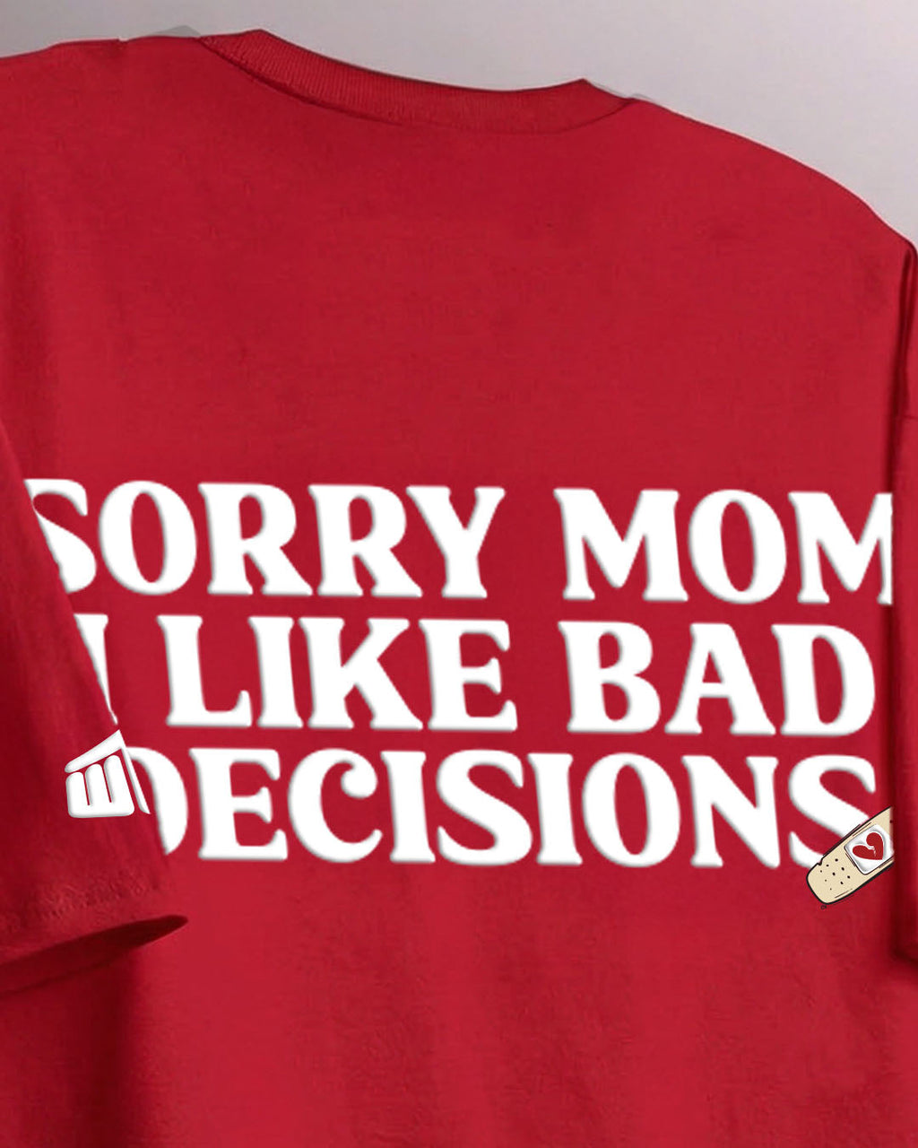 Bad Decisions Boxy-Fit T-shirt
