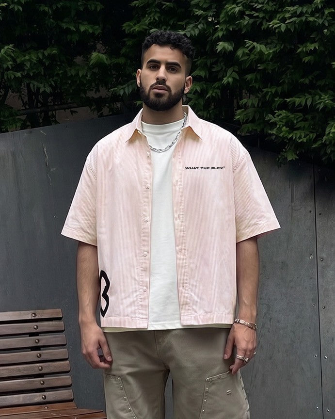 Broken Dreams Half Sleeve Striped Shirt