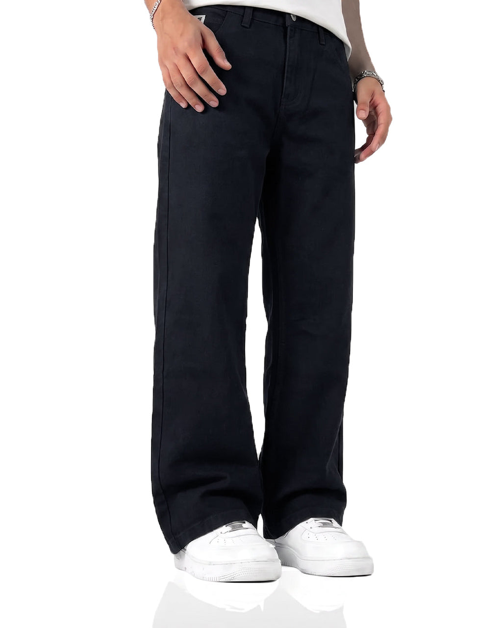 Core Indigo Straight Cut Jeans