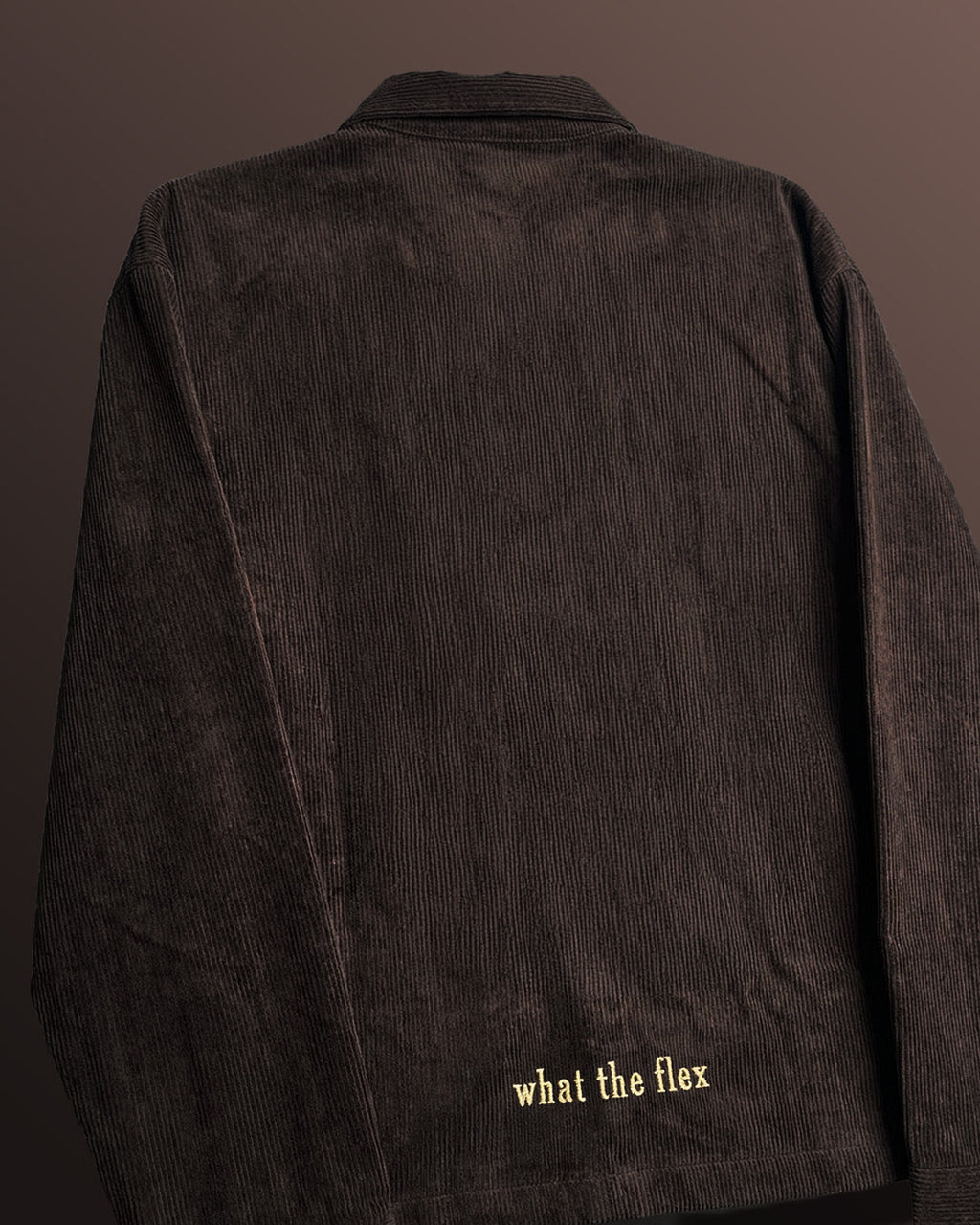Mocha Corduroy Shirt
