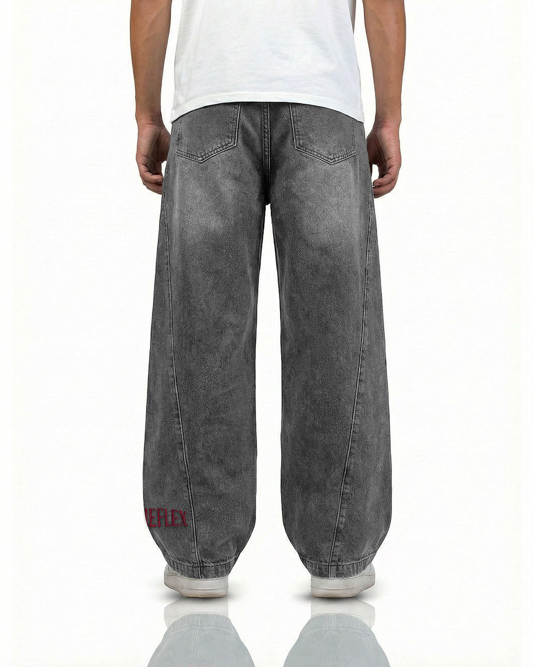 Cypher Grey Baggy Jeans