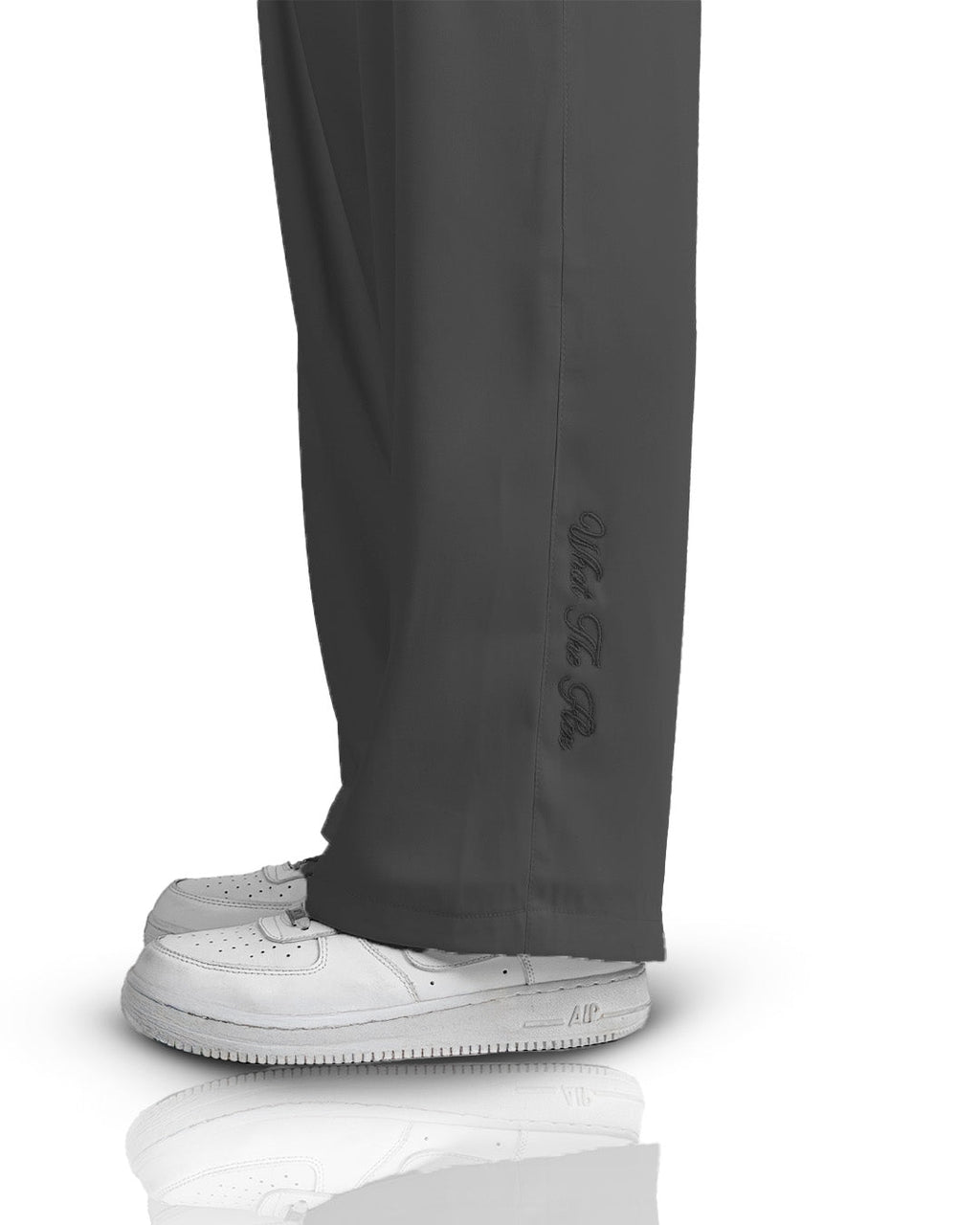 Dark Grey Classic Korean Pants