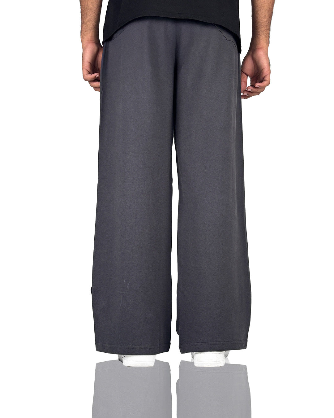Grey Dropout Sweatpants