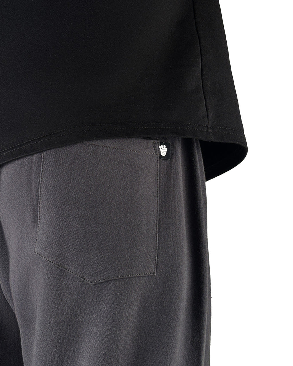 Grey Dropout Sweatpants