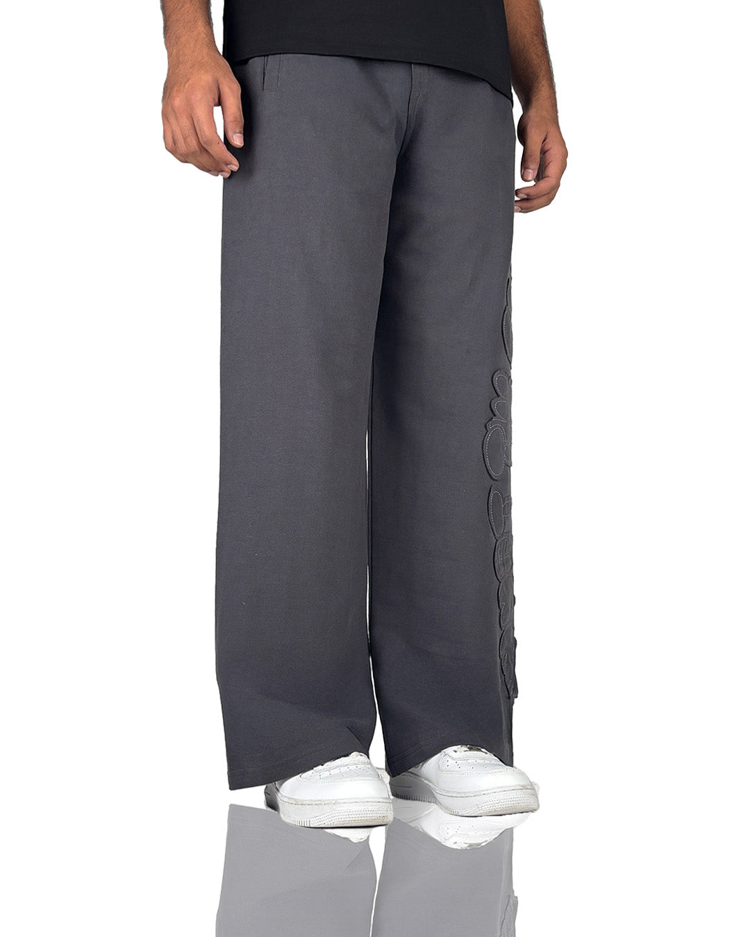 Grey Dropout Sweatpants