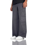 Grey Dropout Sweatpants