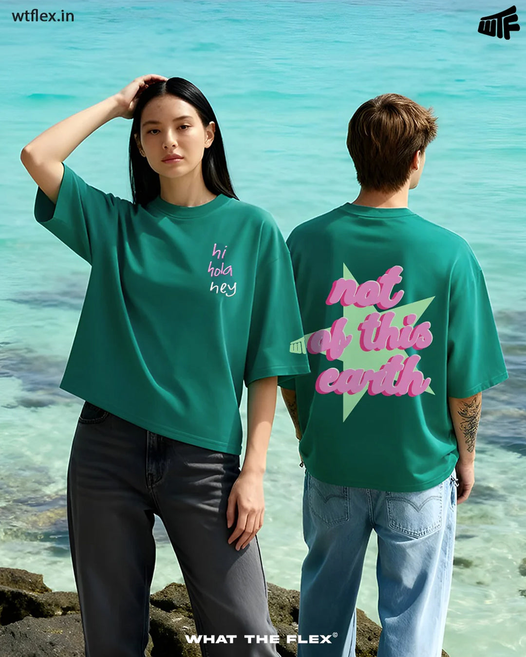 Earth Boxy-Fit T-shirt