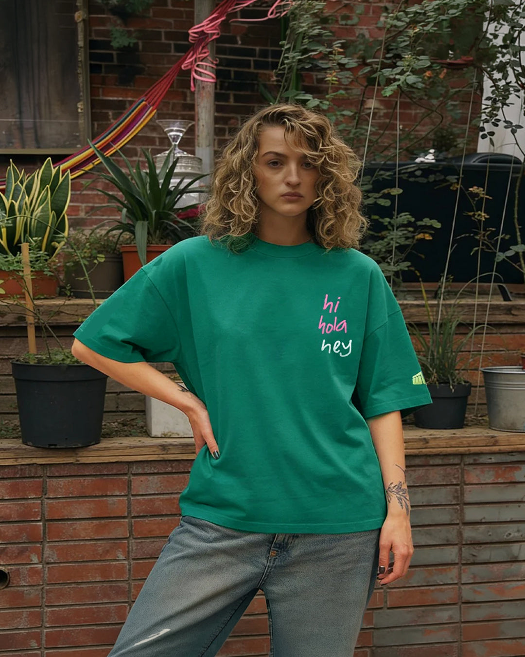 Earth Boxy-Fit T-shirt