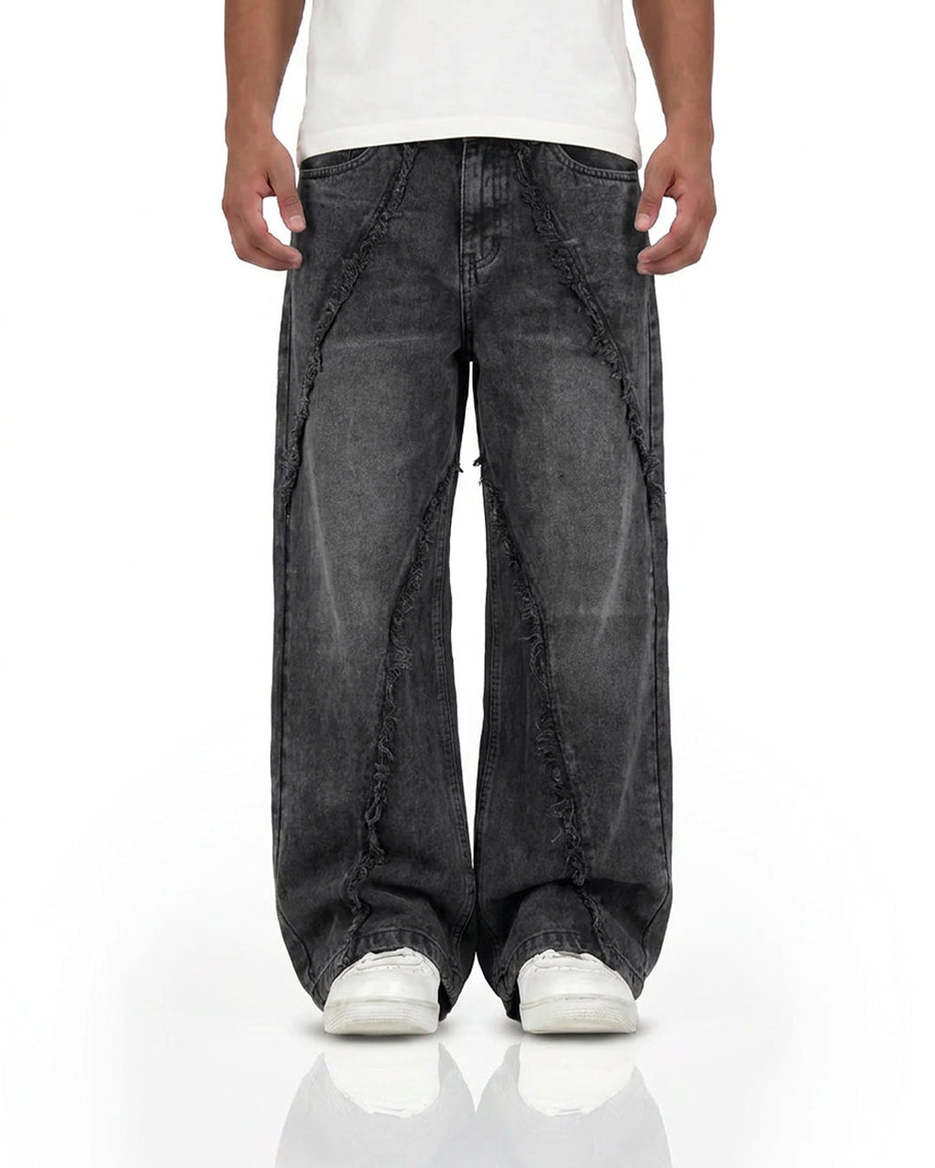 Feral Structured Baggy Jeans