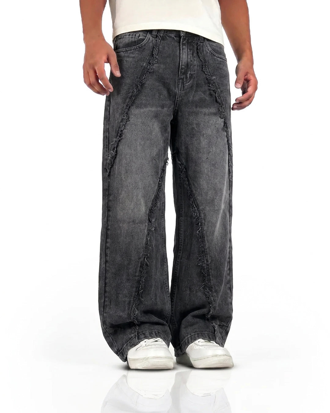 Feral Structured Baggy Jeans