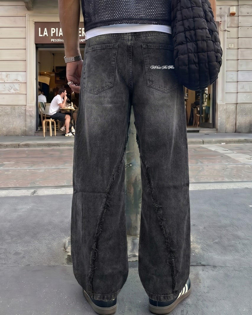 Feral Structured Baggy Jeans