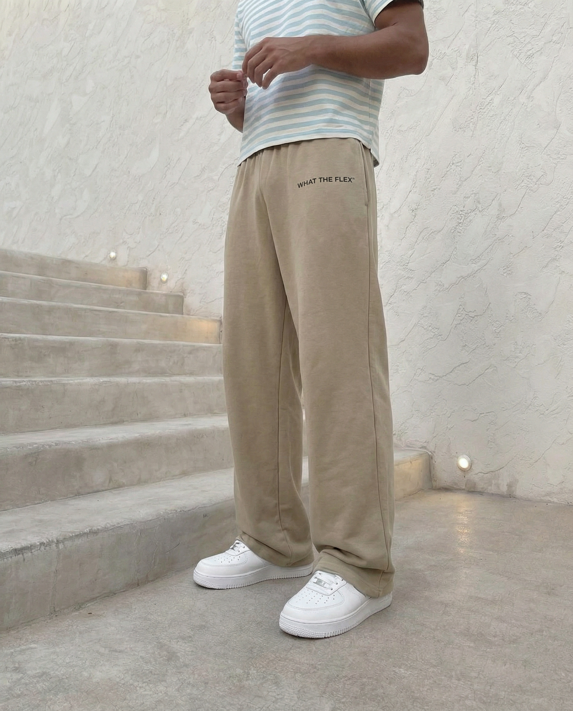 Sand Essential Cotton Pants