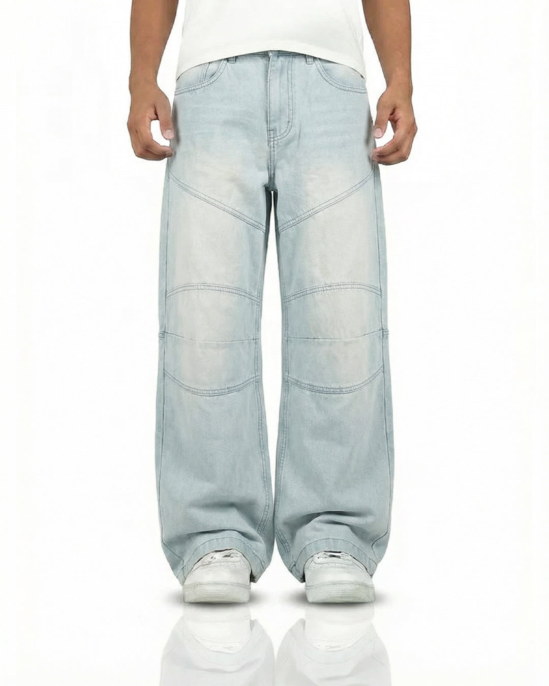 Horizon Blue Baggy Jeans